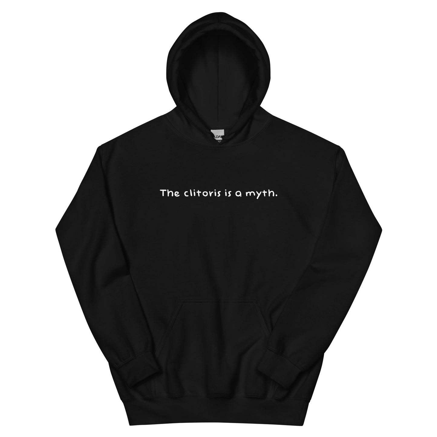 (01-C) - The clitoris is a myth. - Basic Hoodie