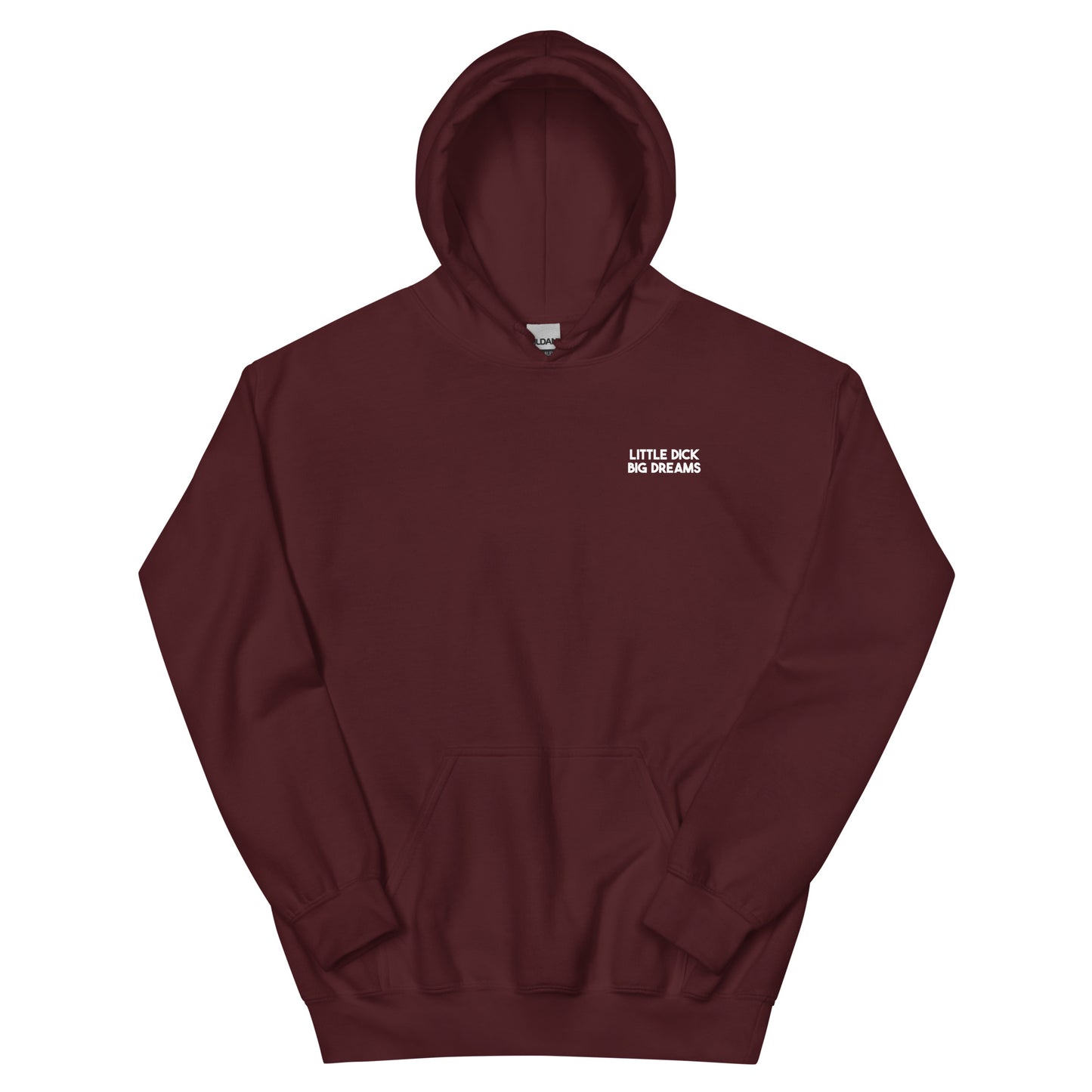 (03-C) Little Dick, Big Dreams - Basic Hoodie