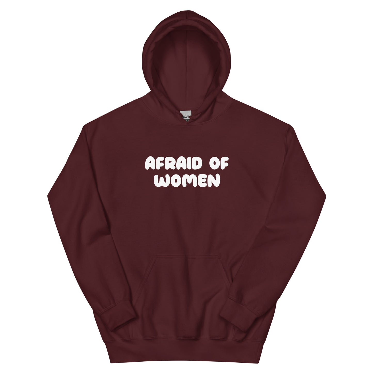 (05-C) Afraid of Women - Basic Hoodie