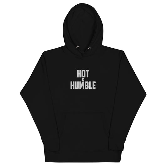 (02-B) Hot & Humble - Premium Embroidered Hoodie