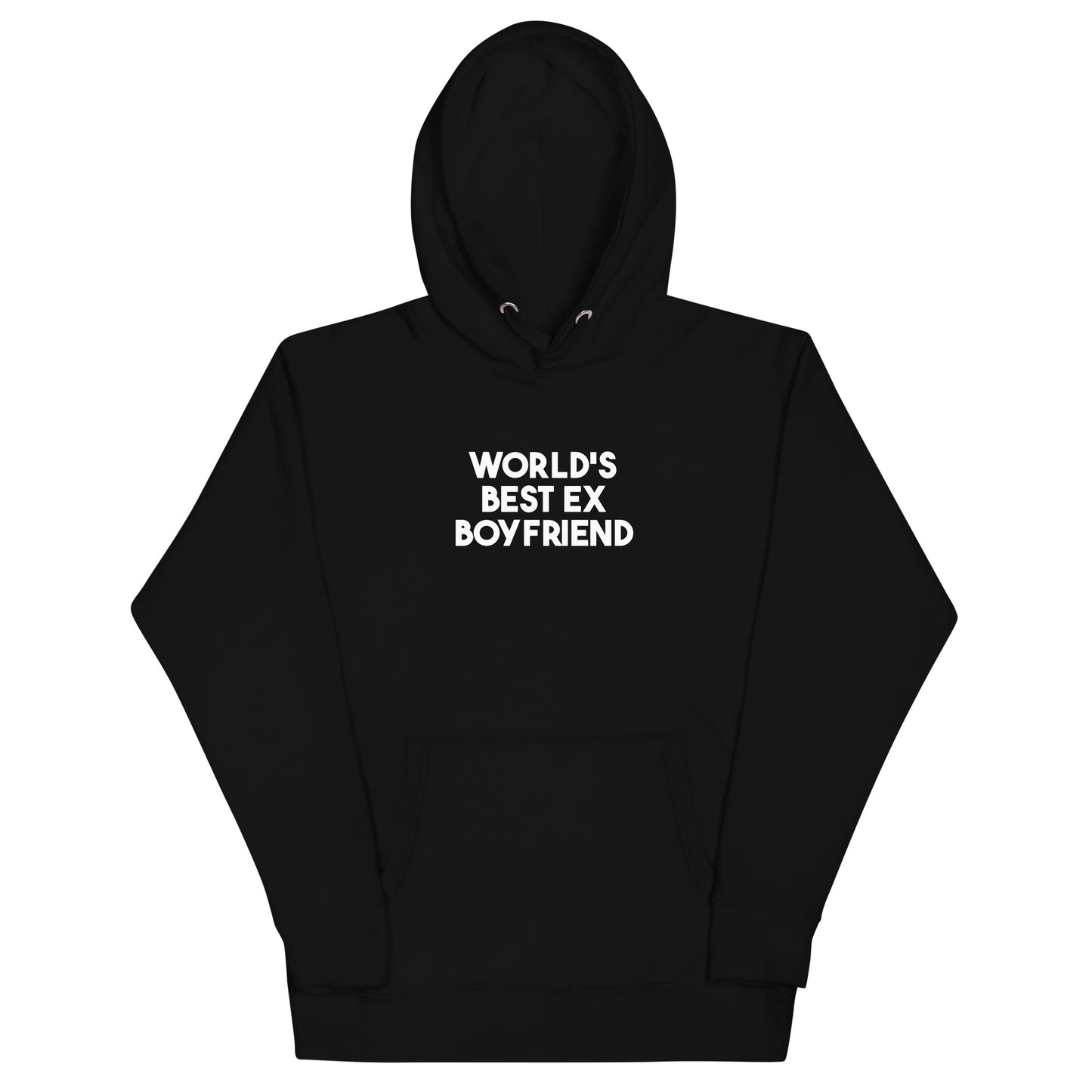 (08-A) World's best ex boyfriend - Premium Hoodie