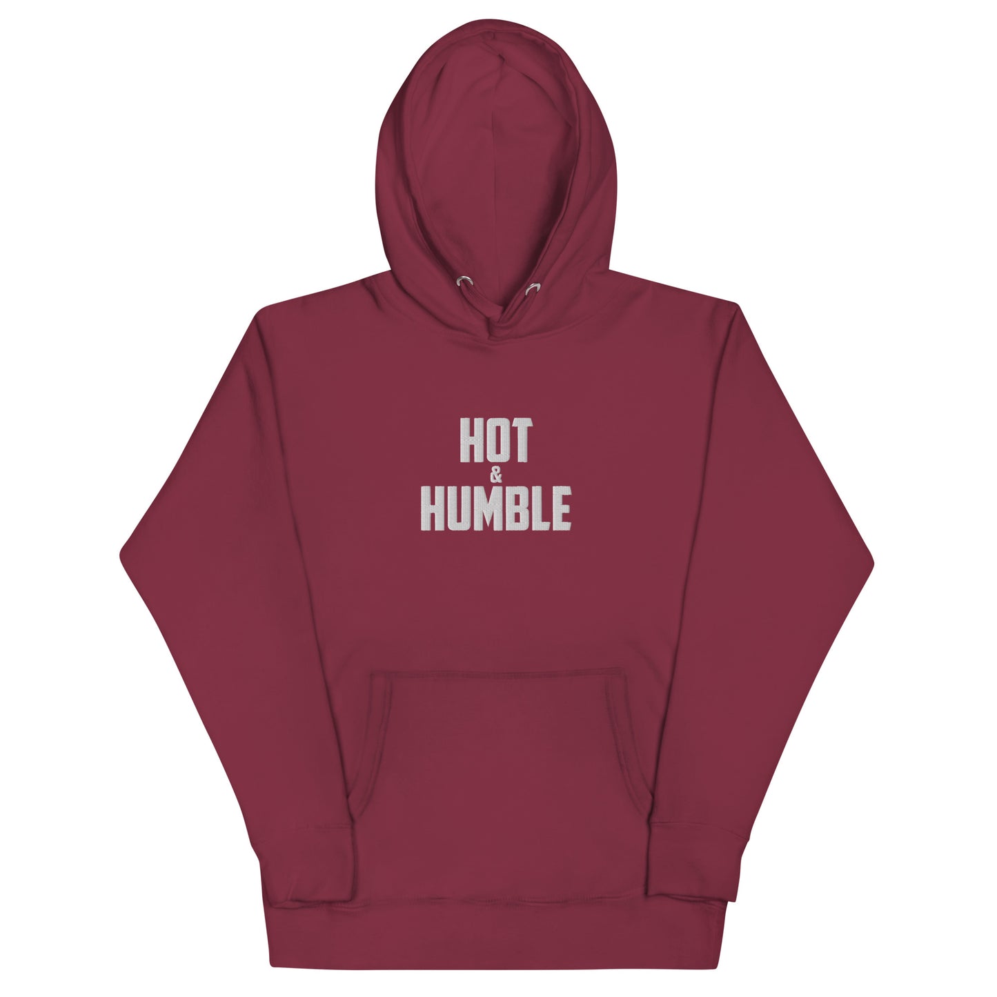 (02-B) Hot & Humble - Premium Embroidered Hoodie