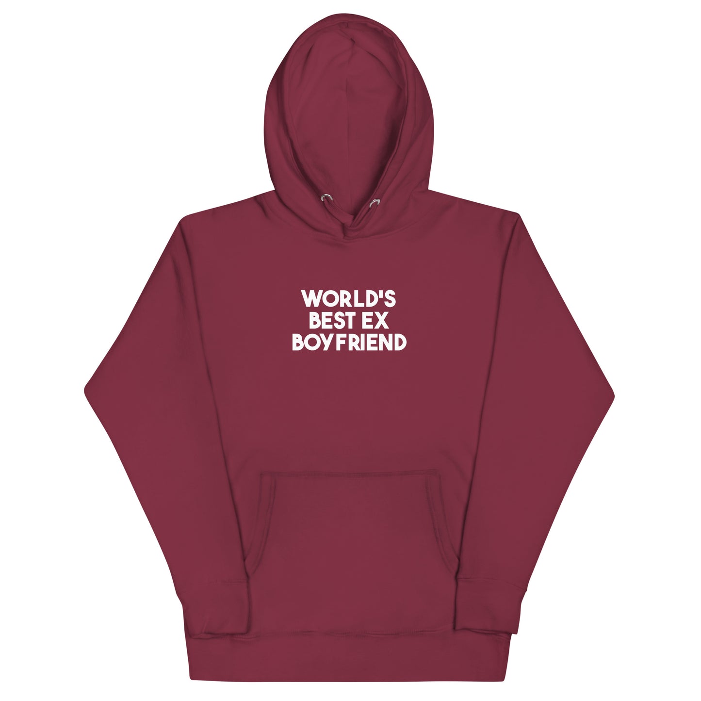 (08-A) World's best ex boyfriend - Premium Hoodie