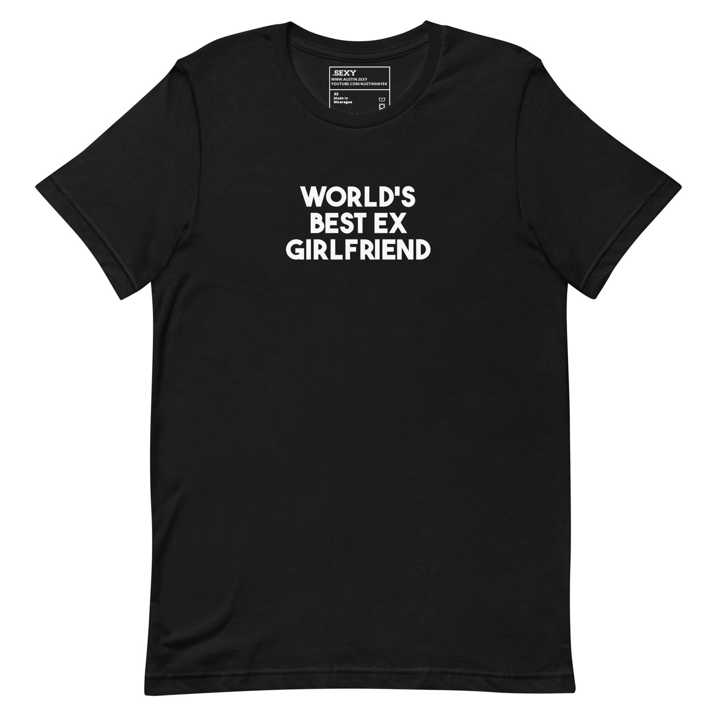 (09-D) World's best ex girlfriend - T Shirt