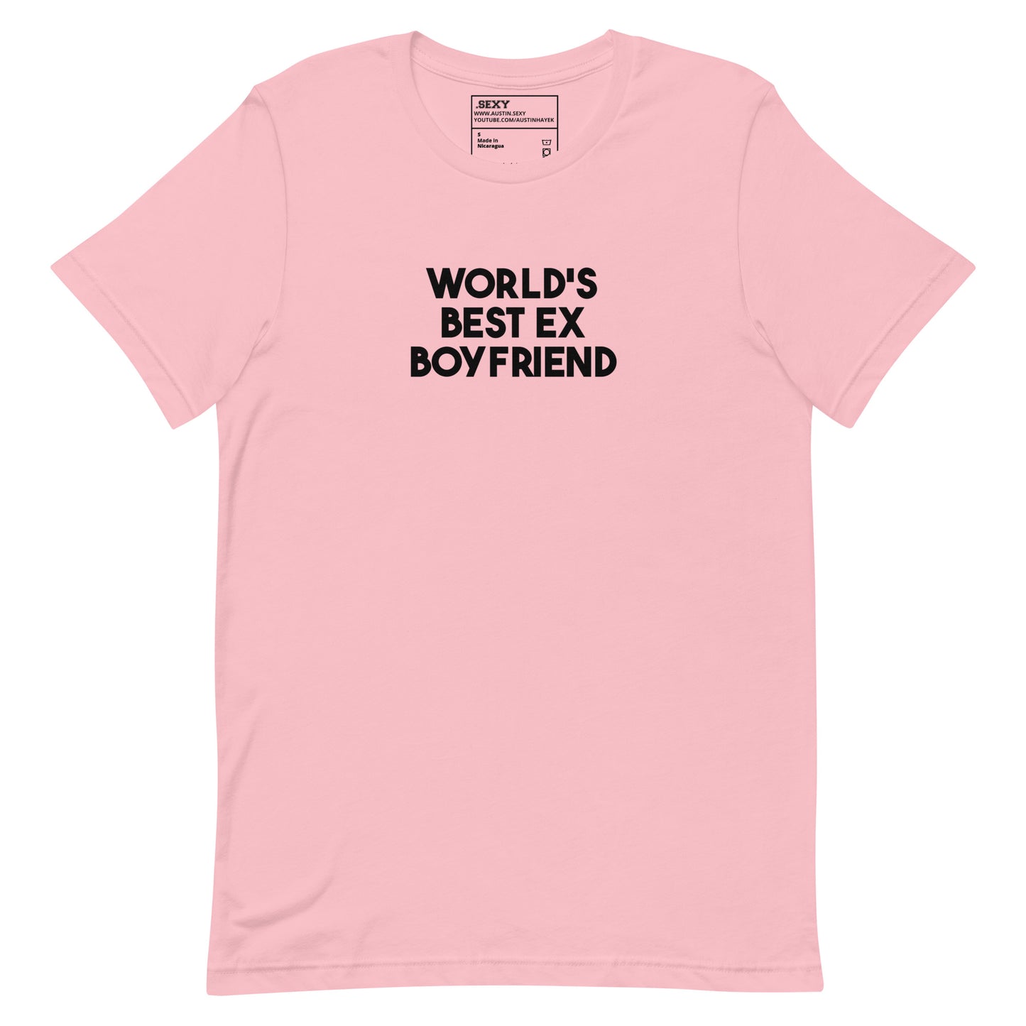 (08-D) World's best ex boyfriend - T Shirt